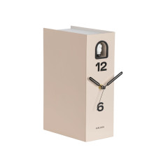 Stolové hodiny Book Owl Karlsson KA6163WG, 25cm